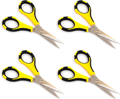American Crafts Cutter Bee Herb Scissors 4/Pkg-Yellow/Black