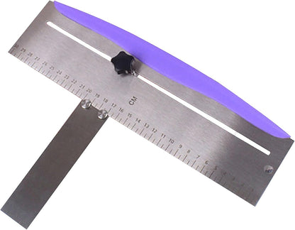 12 Inch Stainless Steel Cake Scraper, Cake Scraper Smoother Leveler