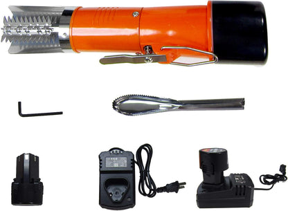 Electric Fish Scaler Remover, Waterproof with Stainless Steel Blades