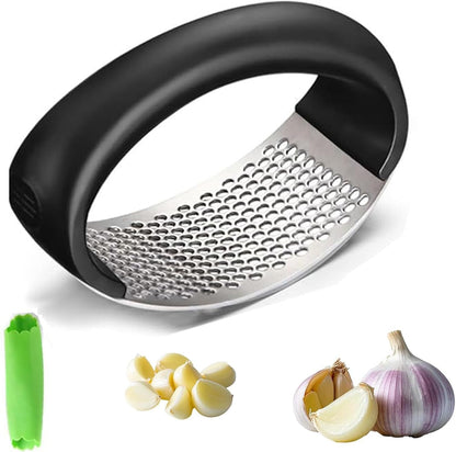 Home Kitchen Utensils Portable Manual Garlic Crusher - Garlic Crusher,2026 Upgraded Stainless Steel Garlic Crusher,Home & Kitchen Garlic Press.