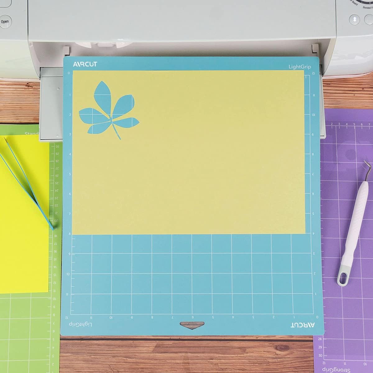 AIRCUT Cutting Mat for Cricut Maker and Explore Series, Blue Grip Mats