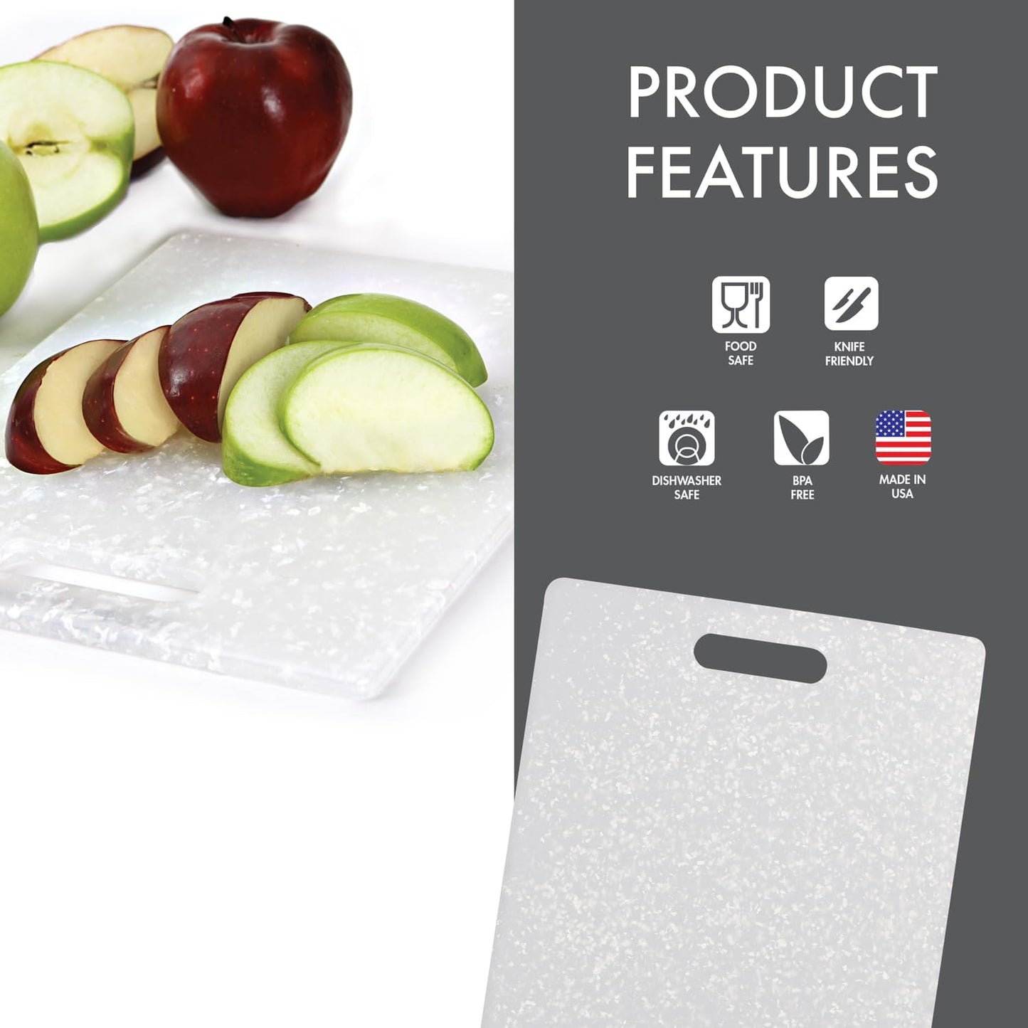 Made from high-density plastic that is conveniently sized at 11x14.5 inches
