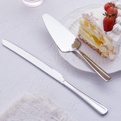 GoGeiLi Stainless Steel Wedding Cake Cutting Set