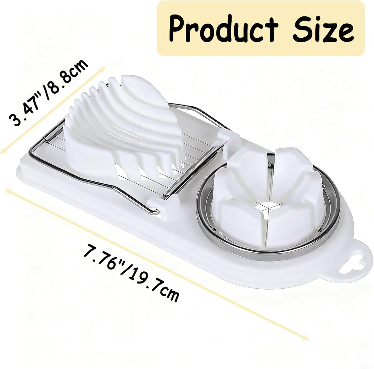 Egg Slicer for Hard Boiled Eggs,Strawberry Slicer,Hard Boiled Egg Slicer