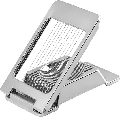 Egg Slicer for Hard Boiled Eggs, Multipurpose Manual Egg Slicer Heavy Duty
