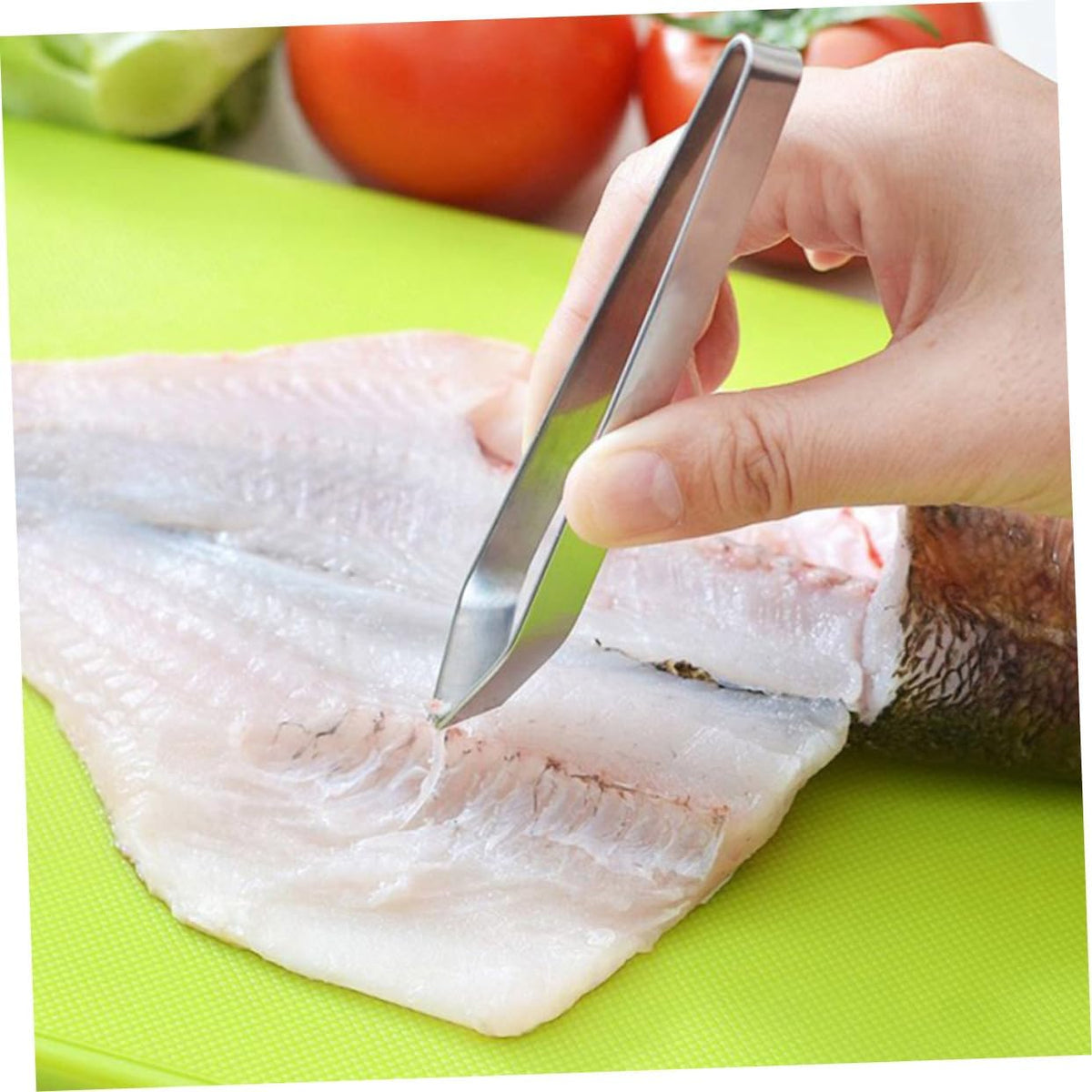 Stainless Steel Fish Bone Tweezers for Removing Fish Bones