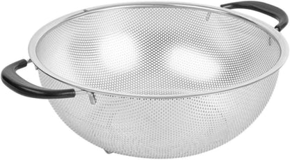Restaurantware 6 qt Stainless Steel Over The Sink Colander