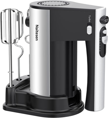 600W Powerful Hand Mixer Electric 10 Speed Powerful with Turbo