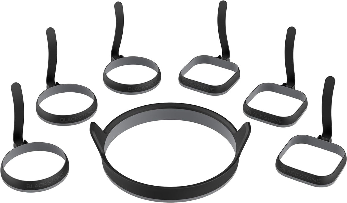 Blackstone® Egg & Omelet Ring Kit, 7 Piece Accessory Set