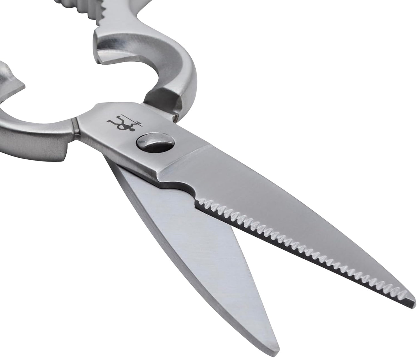 HENCKELS Kitchen Shears, Made in Japan, Kitchen Scissors, Multi-Purpose Scissors with Stainless Steel Blades, Built-In Bottle Opener & Soft Grip – Dishwasher Safe
