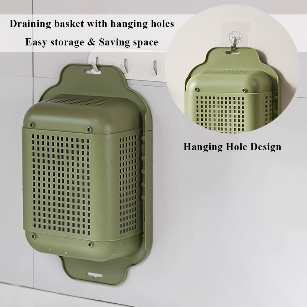 Dish Drying Rack for Kitchen Counter, Retractable Draining Basket in Sink Dish Drainers, Multipurpose Dish Dryer Rack for Inside Sink, Over The Sink Dish Racks for Cleaning & Draining the Water