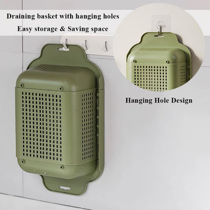 Dish Drying Rack for Kitchen Counter, Retractable Draining Basket in Sink Dish Drainers, Multipurpose Dish Dryer Rack for Inside Sink, Over The Sink Dish Racks for Cleaning & Draining the Water