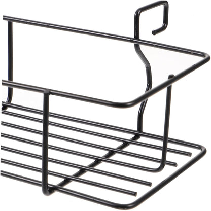 Toddmomy 1pc Seasoning Basket Metal Hanging Organizer for Easy Access to Condiment Bottles for Outdoor Cooking and Camping Compact Design Strong Load Capacity