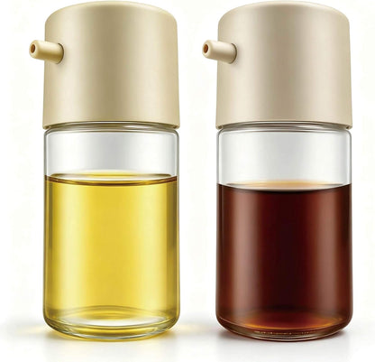 2 Pack Glass Soy Sauce Dispenser