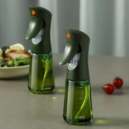 Light-Proof Glass Oil Sprayer For Cooking Air Fryer Salad BBQ,250ml Olive Oil (1)