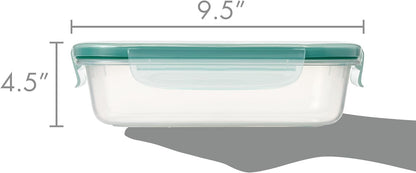 OXO Good Grips 3.5 Cup Smart Seal Airtight Glass Rectangle Food Storage Container