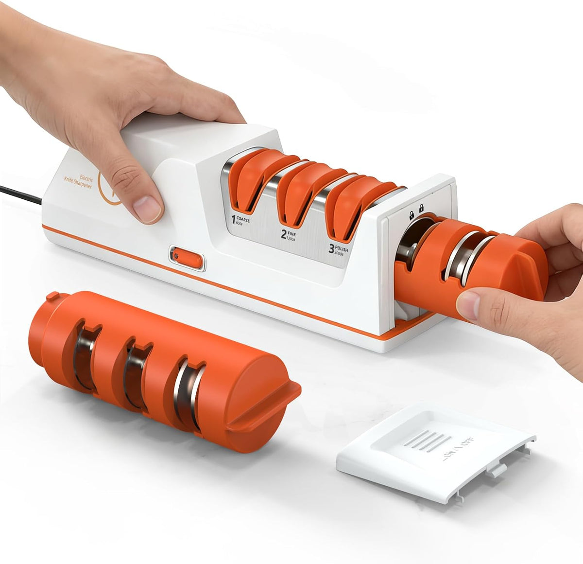 VIDOME Professional 3-Stage Electric Knife Sharpener