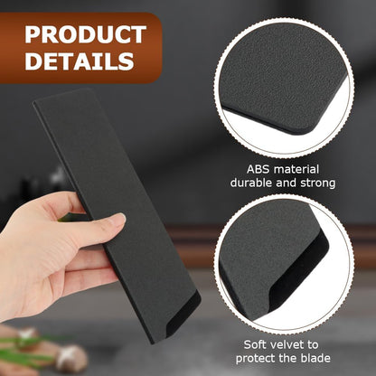 2 Pack Knife Edge Guards for 6 to 8 Inch Knives, ABS Chef Knife Sheaths