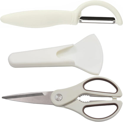 Kitchen Shears with Magnetic Holder Heavy Duty Magnetic Scissors for Fridge