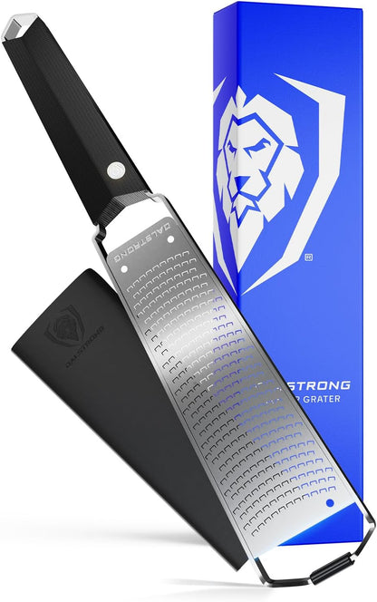Dalstrong Wide Cheese Grater - Coarse Stainless Steel Blade