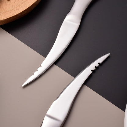 Stainless Steel Shrimp Peeling Tool for Simple Vein Removal