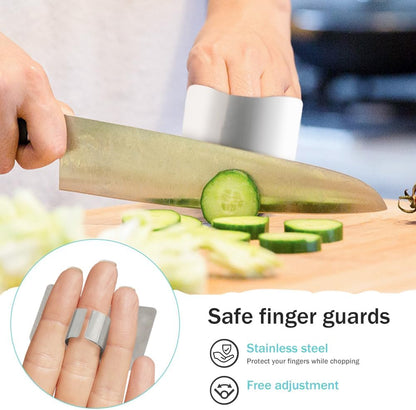 Flexible Cutting Board, With Finger Guard Silicone Cutting Board Non Slip Cutting Mat Foldable Chopping Board Mat for Meat and Vegetables(Blue)