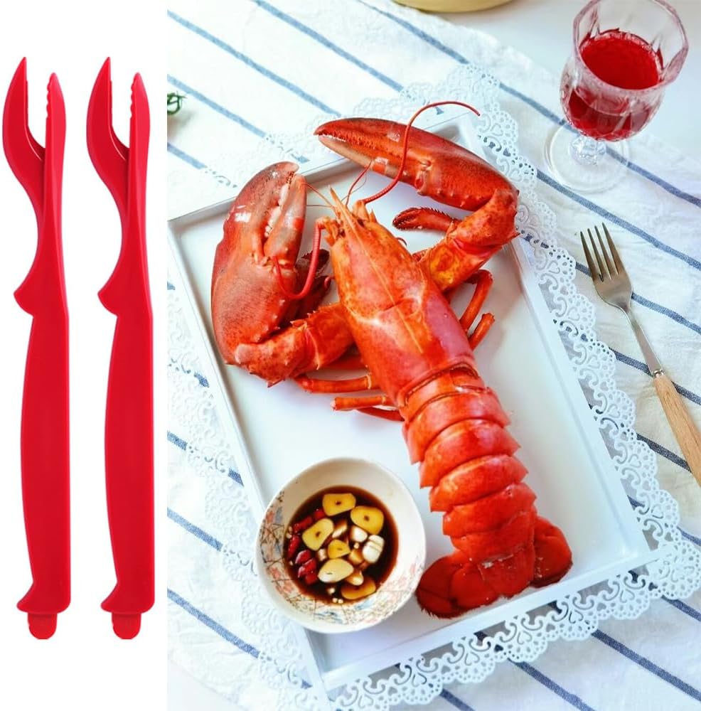 25 PCS Seafood Tools picks Crab Legs Crackers for Crab,Lobster,Prawns,Shellfish Sheller Knife.