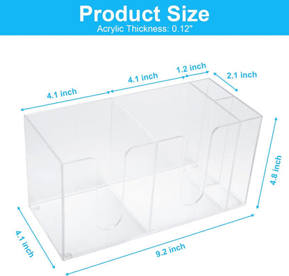 YeeBeny Cup Holder with Marker Slot, Acrylic Party Cup Organizer Storage Party Cup Dispenser Cup Mark Your Cup, Single Cup Dispenser, Disposable Cup Dispenser, Perfect for Any Occasion