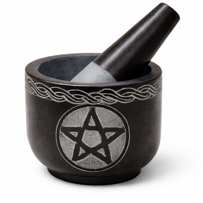 Mortar and Pestle Set, Black