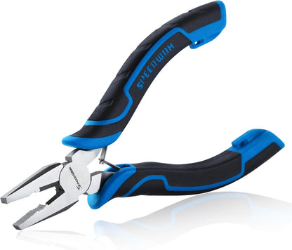 SPEEDWOX Long Reach Bent Needle Nose Pliers With Smooth Jaw Angled Needle Nose Pliers For Jewelry Making Fish Bone Pliers Tweezers Bent Chain Nose Pliers For Wire Bending And Small Object Gripping