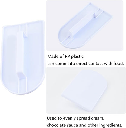 2 PCS Fondant Smoothing,Cake Decoration Icing Smoother