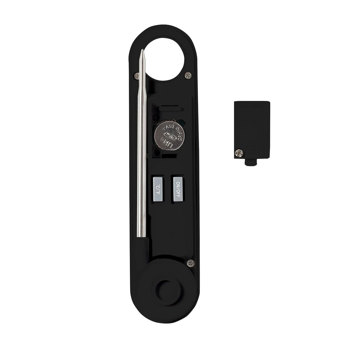 Taylor Digital Folding Stem Food Thermometer Black