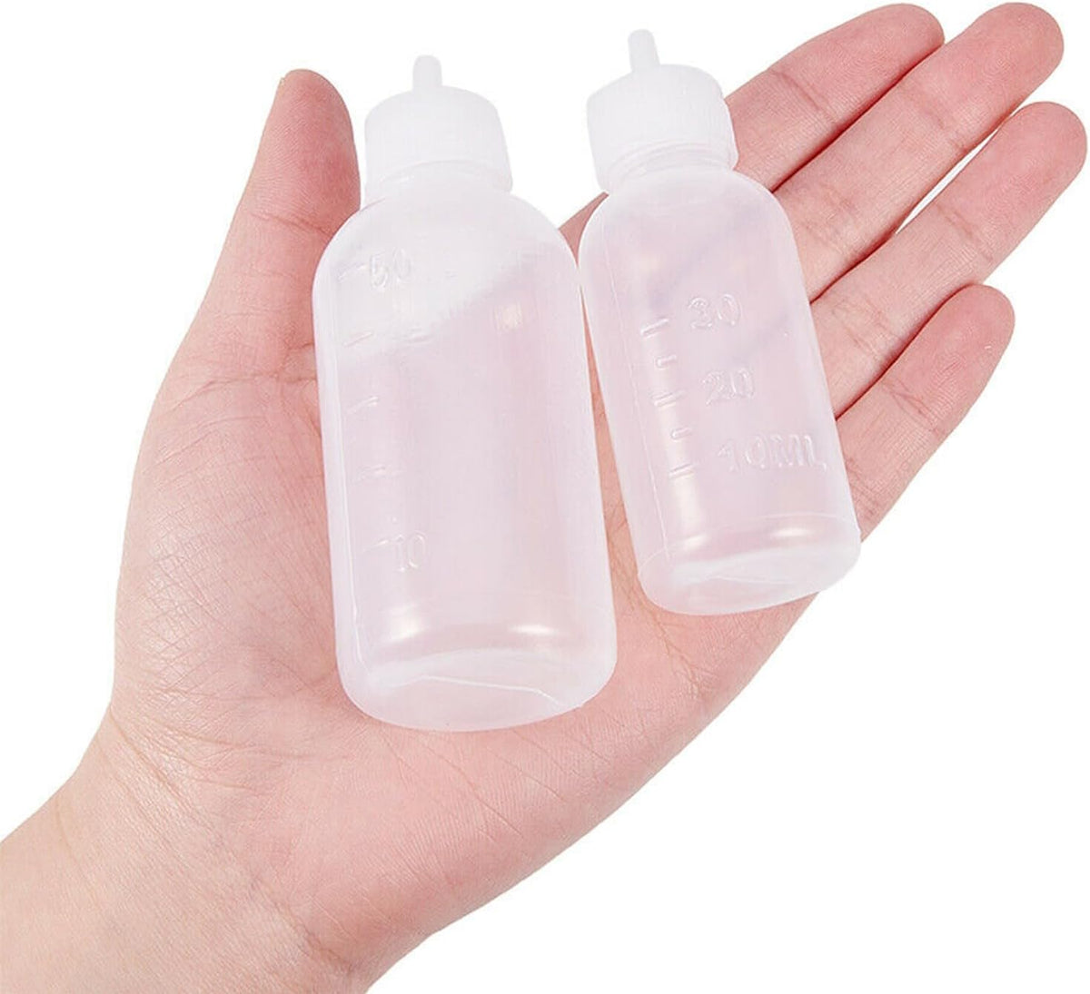 30cc Needle Tip Glue Squeeze Bottle Precision Tips Applicator Bottles 5 Pcs