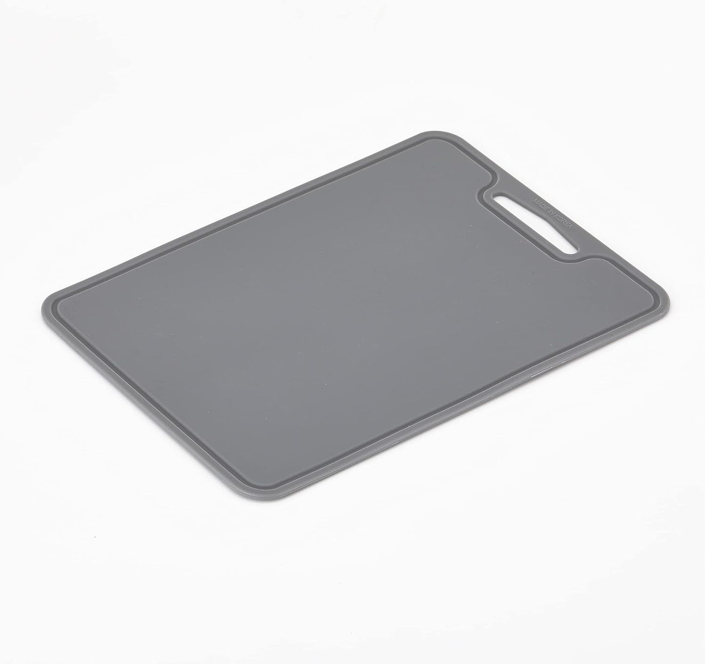 Premium Thick & Flexible Silicone Cutting Mat, BPA Free, Knife Friendly, Non-Toxic, Anti-Slip, Dishwasher Safe, Space Saving, Easy Grip Handle, Ergonomic Design, Chopping Board (Blue, Large)