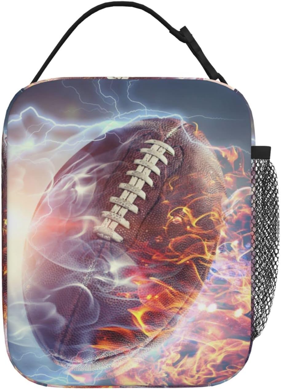 Purple Axolotl Lunch Box Lunch Box Reusable Insulated Totes Lunch Bag Thermal Cooler For Boy Girls School Men Women Beach Picnic Travel