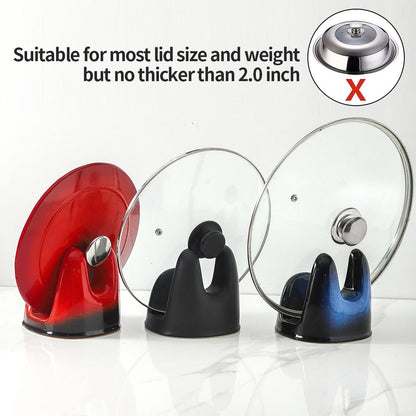 Nihow Ceramic Pot Lid Holder While Cooking for Kitchen Counter/Stove Top