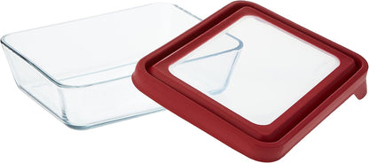 Anchor Hocking TrueSeal 10-piece Glass Food Storage Containers with Airtight Lids, Mineral Blue