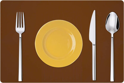 Silicone Placemats, Food-Grade Non-Slip Waterproof, Dining, Stain Resistant, Countertop Protector, Kitchen Counter Mat, Heat Resistant, Baking mat Dishwasher Safe (23.6"×15.7"-1pack, Black)