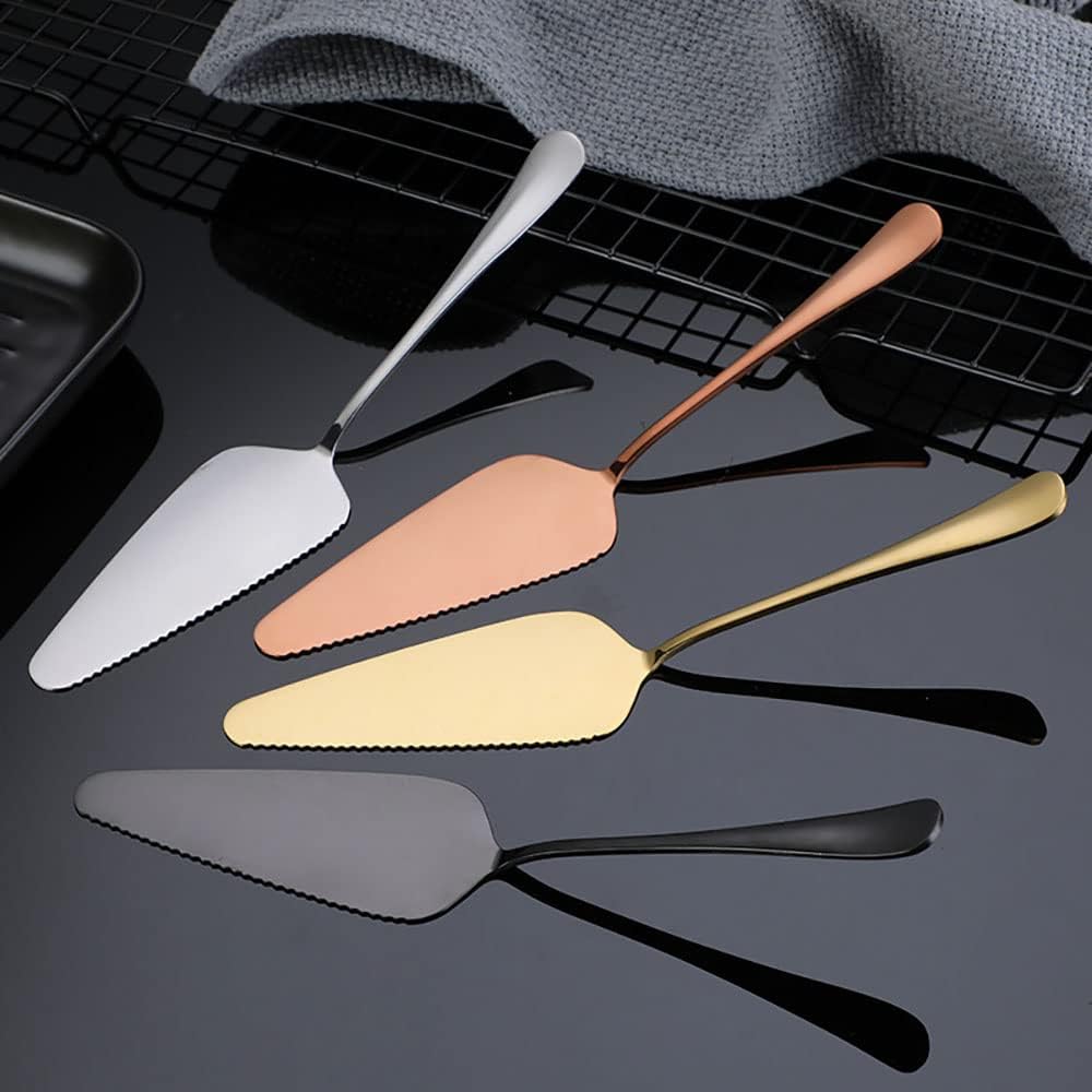 5x Cake Server Pie Holder Transfer Triangular Spade Spatula for Pizza Cake