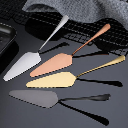 5x Cake Server Pie Holder Transfer Triangular Spade Spatula for Pizza Cake