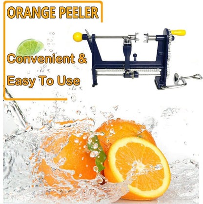 Orange Peeler Hand-cranked Apple peeler with powerful clamp base green