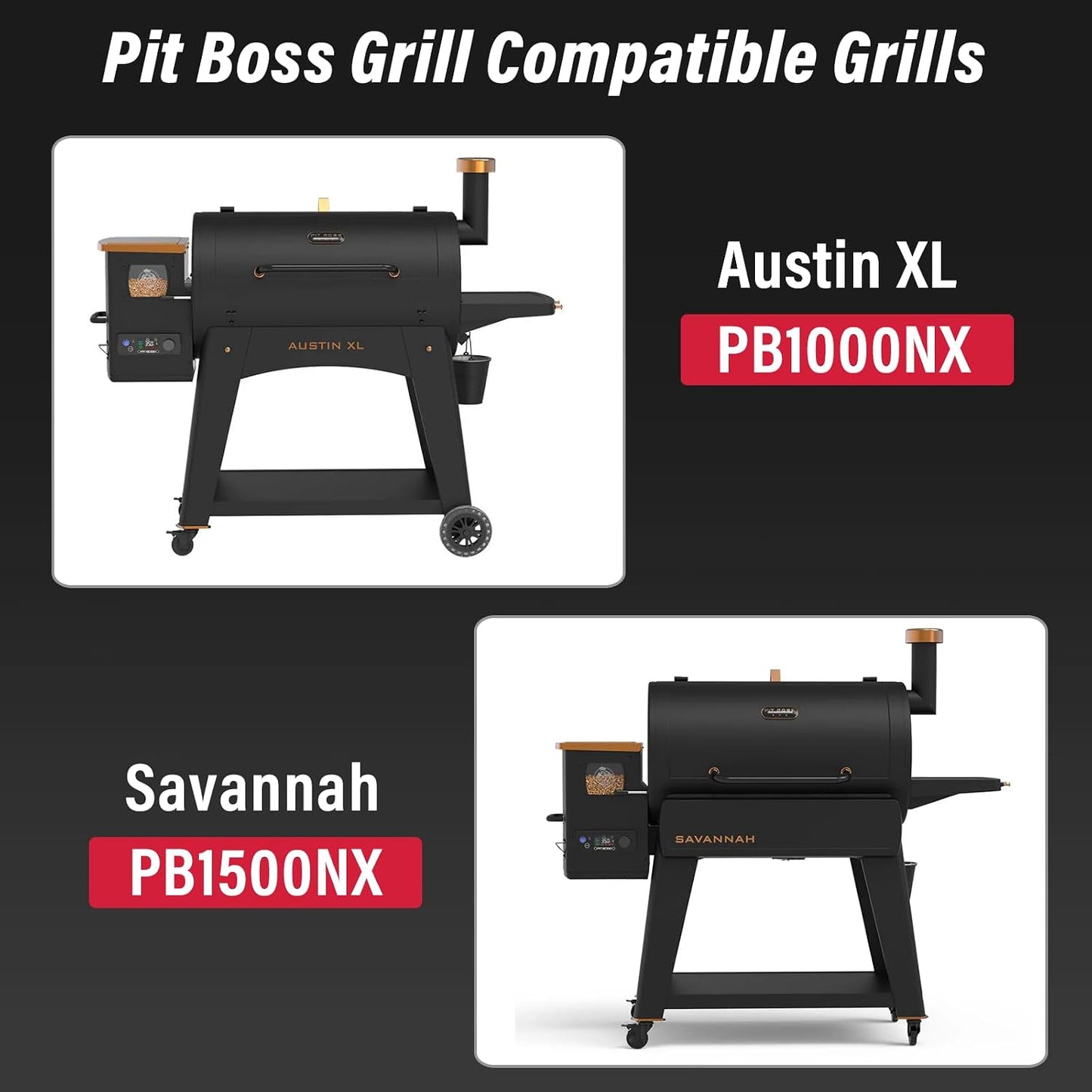 Upgraded Grill Table for Weber Kettle 22"/18"/26", Master Touch 22", Smokey Mountain, Recteq Pellet Grill RT-B380, Prep Station with Cutting Board, Basin, 4 Hooks, Shelf for Weber Kettle Accessories