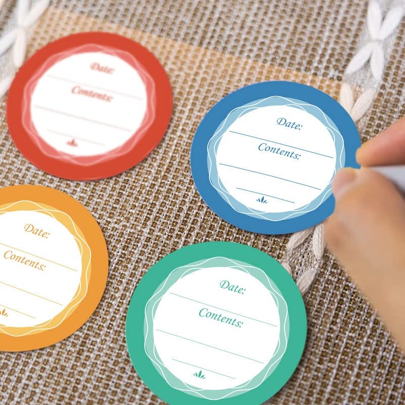 Kitchen Removable Handwritten Date Label Sticker Food Storage Time Content Marker