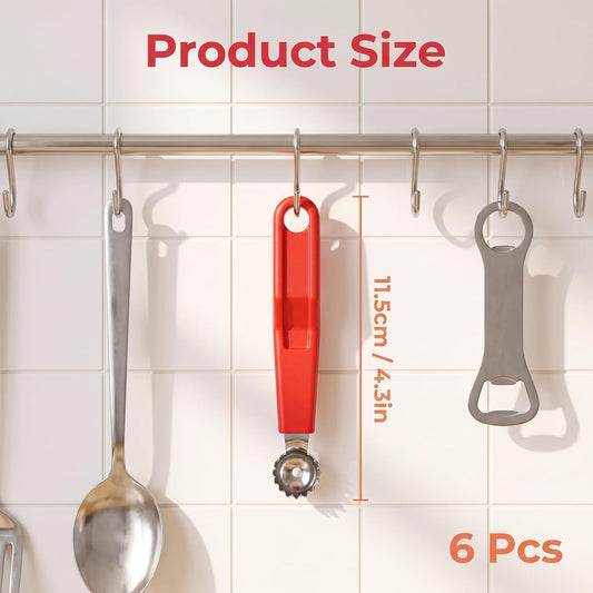 6 Pcs Tomato Corer Tools, Strawberry Stem Remover
