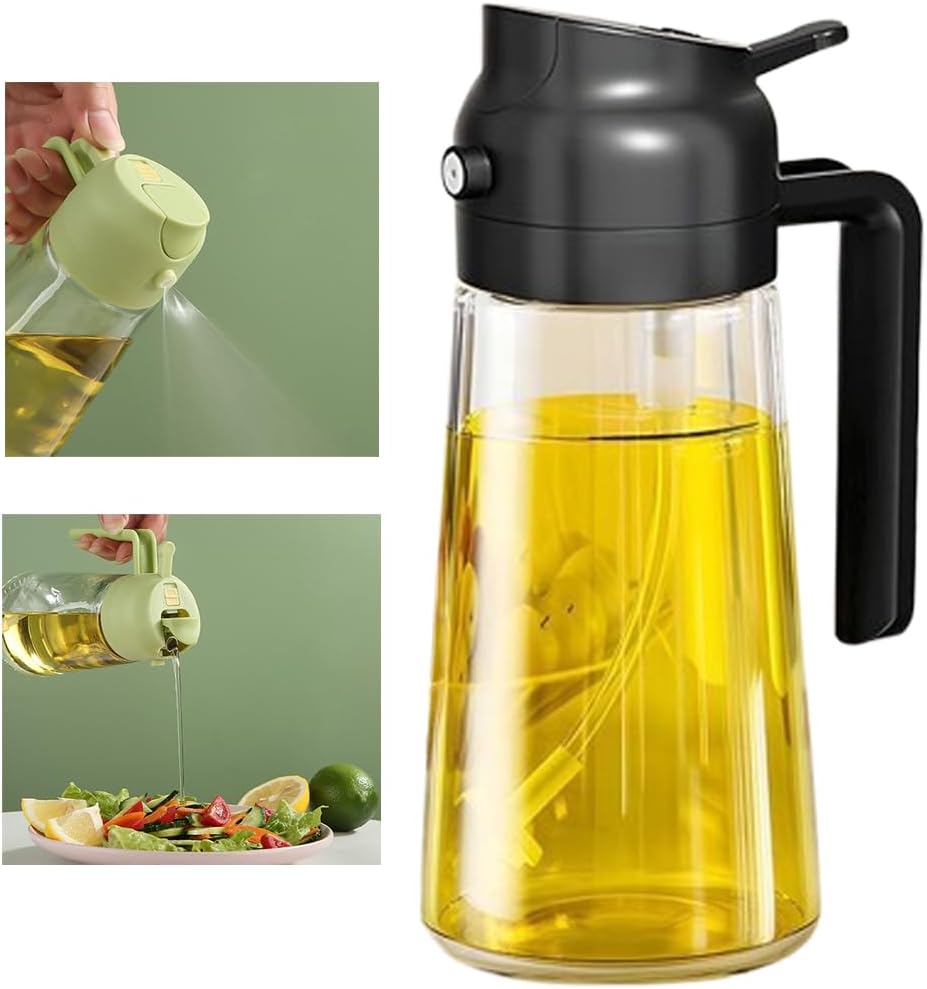 Oil Sprayer for Cooking Olive Oil Sprayer Mister for Air Fryer Vegetable Vinegar Oil Portable Mini Kitchen Gadgets for Baking,Salad,Grilling,BBQ,Roasting