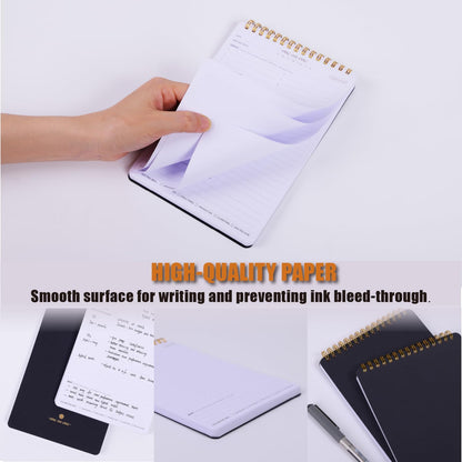 Weekly Meal Planner with Recipes and Grocery List Magnetic Notepad For Fridge - 8.5x11'' Menu Planning Pad With 54 Sheets Tear Off Shopping List For Family Dinner Menu and Meal Prep Planning