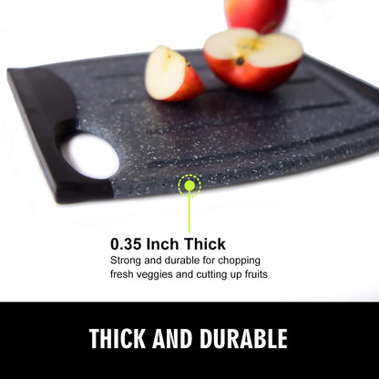7.48" Small Plastic Cutting Board for Small Kitchen Task (Grey)