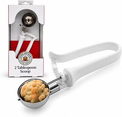 King Arthur Baking Company Tablespoon Cookie Scoop Dough Portions for Drop Cookies, Mini Scones, and Pizzelle