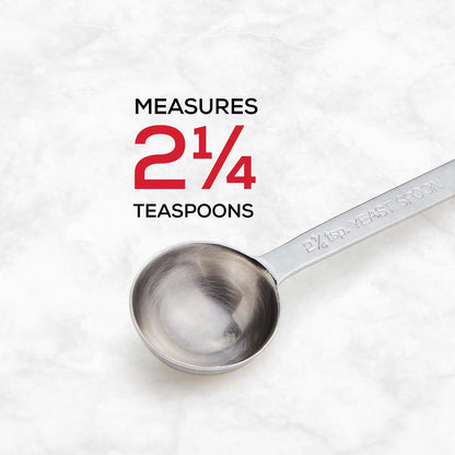 King Arthur Baking Company Spice Measuring Spoons, 18/8 Stainless Steel, 7-Piece Set, Precision Measures, For Baking And Cooking