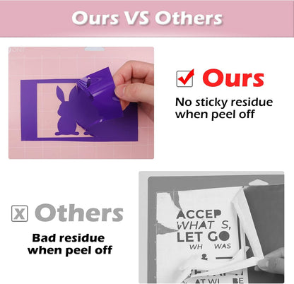 HTVRONT Cutting Mats 12x12, Compatible with Cricut Maker/Explore